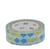 Masking tape - Damier bleu et jaune - 7 m x 15mm
