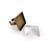 Graine Créative - Bague carrée avec cabochon 20 mm Bronze