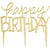 Emporte-pièce Cake Topper - Happy Birthday