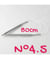 Aiguilles à tricoter circulaires Aluminium 2mm à 10mm X 80 cm - Rico Design taille n°4,5