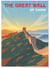 Affiche Grande Muraille de Chine | A3 : 29,7x42cm