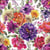 Lot de 4 serviettes en papier découpage collage 33 cm MIX DE FLEURS F 113