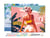 Peinture par Numéro Figured'Art avec Cadre - Balade estivale - Kit de Loisir Créatif DIY Numéro d'Art Complet - 40x50cm toile tendue sur châssis