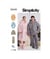 Patron Simplicity 9456 - Sweats à capuche, pantalons et chaussons surdimensionnés unisexes du 40 au 58 FR taille n°FR 40-58
