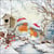 Lot de 4 serviettes en papier découpage collage 33 cm NOEL OISEAU NICHOIR BRANCHE FRUIT NO 210