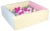 Piscine à balles carrée avec 200 balles – rose, bleu, jaune (pastel)/blanc,rose,gris - Velinda