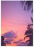 Poster Nature Ciel Rose 1 | A3 : 29,7x42cm