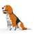 Chien Beagle assis Taille standard | JEKCA | 14 ans et +