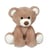 Peluche - Ours Floppy, marron 40 cm