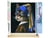Peinture par Numéro Figured'Art - La jeune minette à la perle - Kit de Loisir Créatif DIY Numéro d'Art Complet - 40x50cm toile roulée + châssis en bois à monter