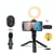 Microphone Sans Fil 3.5mm Avec Trépied Et Lumière Pour Live Et Photographie YONIS