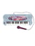 Clavier Électronique Musical avec Micro Reine des Neiges