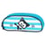 Trousse Chacha 22 CM - 2 Compartiments Bleu