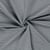Tissu Bengaline de Viscose Lin Estelle fines rayures Blanche sur fond Gris