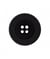 Carte de 2 boutons Panier Noir rond 28mm - Union Knopf Noir