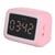 Mini Enceinte Bluetooth HD Avec Miroir LED Alarme Double Température Réelle Haut-Parleur Mains-Libres Rose YONIS