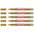 Marqueur peinture calligraphique 1-2,5 mm - EDDING - Or - Lot de 5