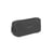 Trousse - 3 compartiments - Noir - Scolaire - Rectangulaire - 22x11x6,5 - Milan