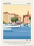 Affiche ville Ajaccio Vintage | A3 : 29,7x42cm