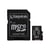 kingston Carte MicroSDXC 64Go UHS-I Classe 10 Transfert Rapide avec Adaptateur Noir