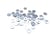20 Perles rondelles style heishi 6mm acier inoxydable