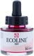 Flacon pipette 30 ml - Encre aquarelle Ecoline Liquid Watercolours - Rouge Pastel 381 - Extra-fine