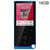 Lecteur MP4 16GB Écran Tactile 2.4 Pouces Support E-Book Alarme Argenté Bleu YONIS