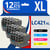 LC421XL - Pack 12 cartouches Brother LC421 XL compatibles MFC-J1010DW DCP-J1140DW - 123CONSOMMABLES