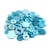 100 boutons en mélange résine couture scrapbooking BLEU