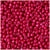 Sachet de 500g de perles de rocailles rouge bordeaux - 210