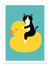 Affiche 30 x 40 cm - Meow Time - Andy Westface