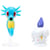 Coffret 2 pokemon battle figure hypotrempe + funecire - pokemon - figurine action - bandai