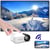 Mini Videoprojecteur Portable WiFi 1080P Pour IOS Android Ultra Léger Et Compact Blanc YONIS