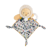 Doudou hochet a billes Lion – Boh'aime – D and C - Doudou et Compagnie