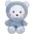 Peluche Ours Hoody Pets-  - Bleu,24 cm