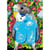 Princesse - Canevas antique Perruche 32x50 cm