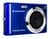 AGFAPHOTO Realishot DC5500 - Appareil Photo Numérique Compact, 24 MP, Ecran LCD 2,4", Zoom Digital 8x, Vidéo HD 720p, Mémoire Externe SD, Batterie Lithium - Bleu