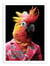 Affiche 30 x 40 cm - Parrot Wild Suits - Philippe Hugonnard