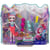 Enchantimals poupee famille de sedda hippocampe - figurine 15 cm - animal - mattel hcf73