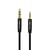 Akashi Câble Audio Stéréo Jack 2.5mm vers 3.5mm Mâle-Mâle Son de qualité 1m -Noir Noir
