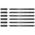 Lot de 6 feutres pointe pinceau - EDDING - Noir - 1-3 mm