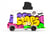 Candycar Vans - Graffiti Noir