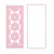Matrices de découpe Multi Frame Nellie's Choice - Étoiles - 8,5 x 20,5 cm