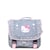 Cartable 38 cm – HELLO KITTY DELICATE FLOWERS – Bleu/Rose – 2 compartiments