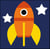 Kit Canevas Soudan Fusée 20x20 cm