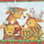 Lot de 4 serviettes en papier découpage collage 33 cm RENNE DE NOEL