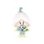 Peluche Mascotte CUTE FLO - Jeux Olympiques Milano-Cortina 2026 - 20 cm