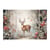 1 feuille de papier de riz 22.5 x 32 cm découpage collage Paper Designs CERF DANS LA FORET 0214