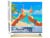 Peinture par Numéro Figured'Art - Toast de plage - Kit de Loisir Créatif DIY Numéro d'Art Complet - 40x50cm toile roulée + châssis en bois à monter