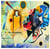 Puzzle 1000 pièces - Kandinsky Wassily : Jaune, Rouge, Bleu - Eurographics
